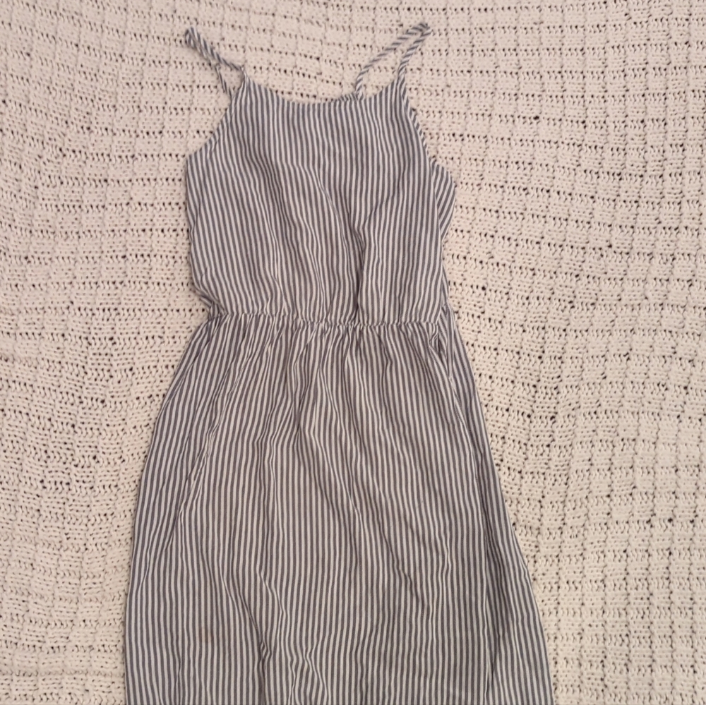 💙🤍Greyish blue ✨SUMMER ✨ dress